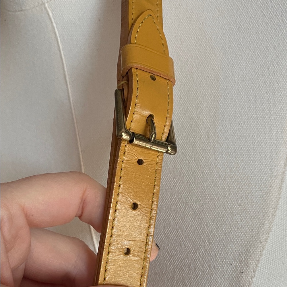 Louis Vuitton Vintage Bucket Bag add Guitar Strap to Crossbody! Authentic As Is - Picture 7 of 17